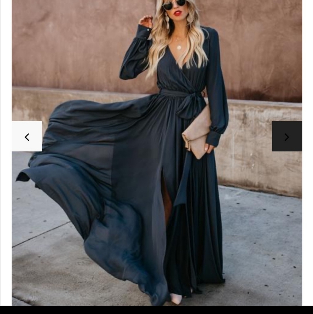Diana Long Sleeve Maxi Dress
